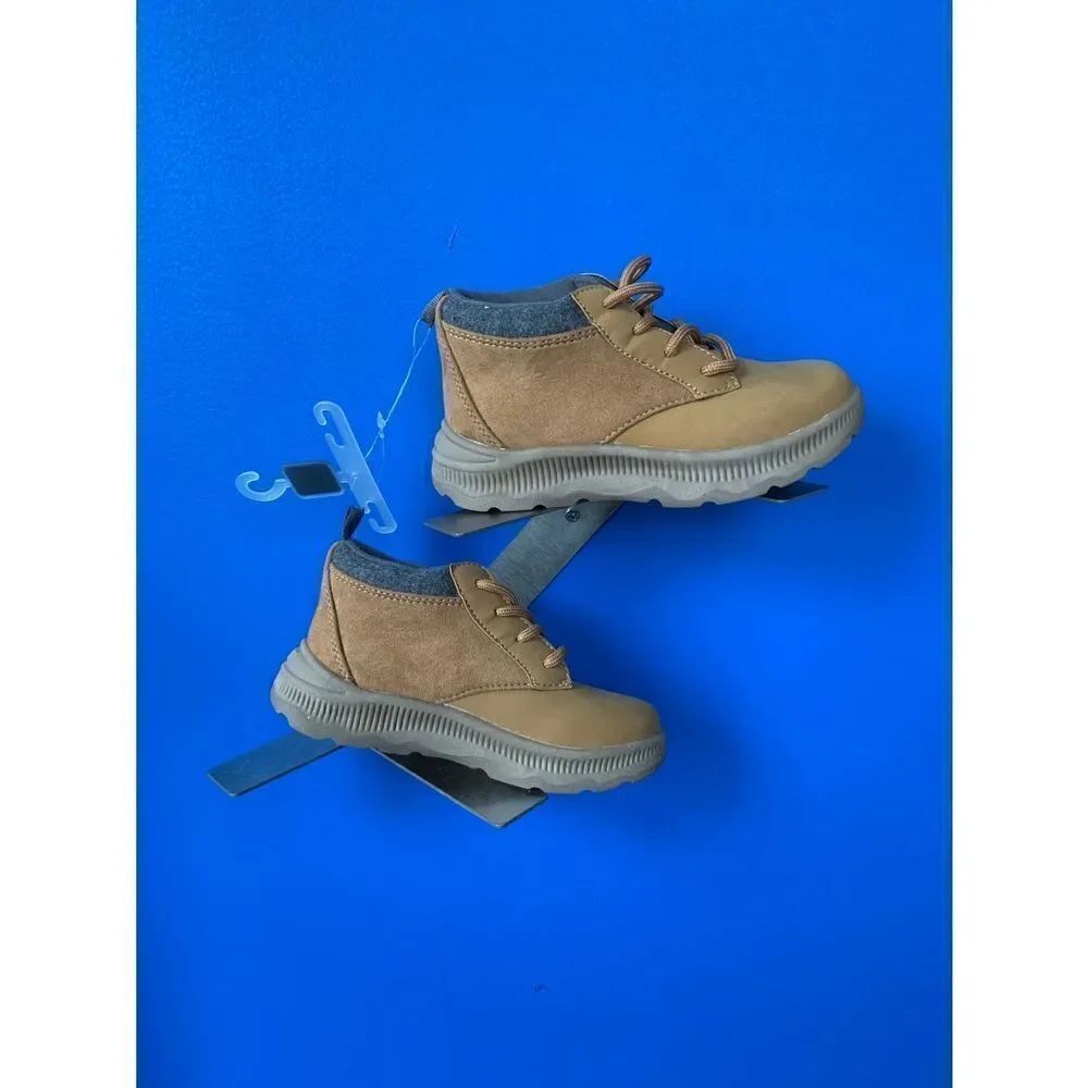 OshKosh BGosh Boy's Stanton Lace-Up Hiking Boots DB8 Brown Size US:10 EU:27
